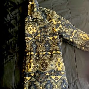 Tribal sweater jacket